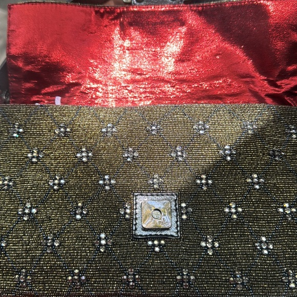 Fendi beaded baguette Metallic bag - Picture 16 of 16